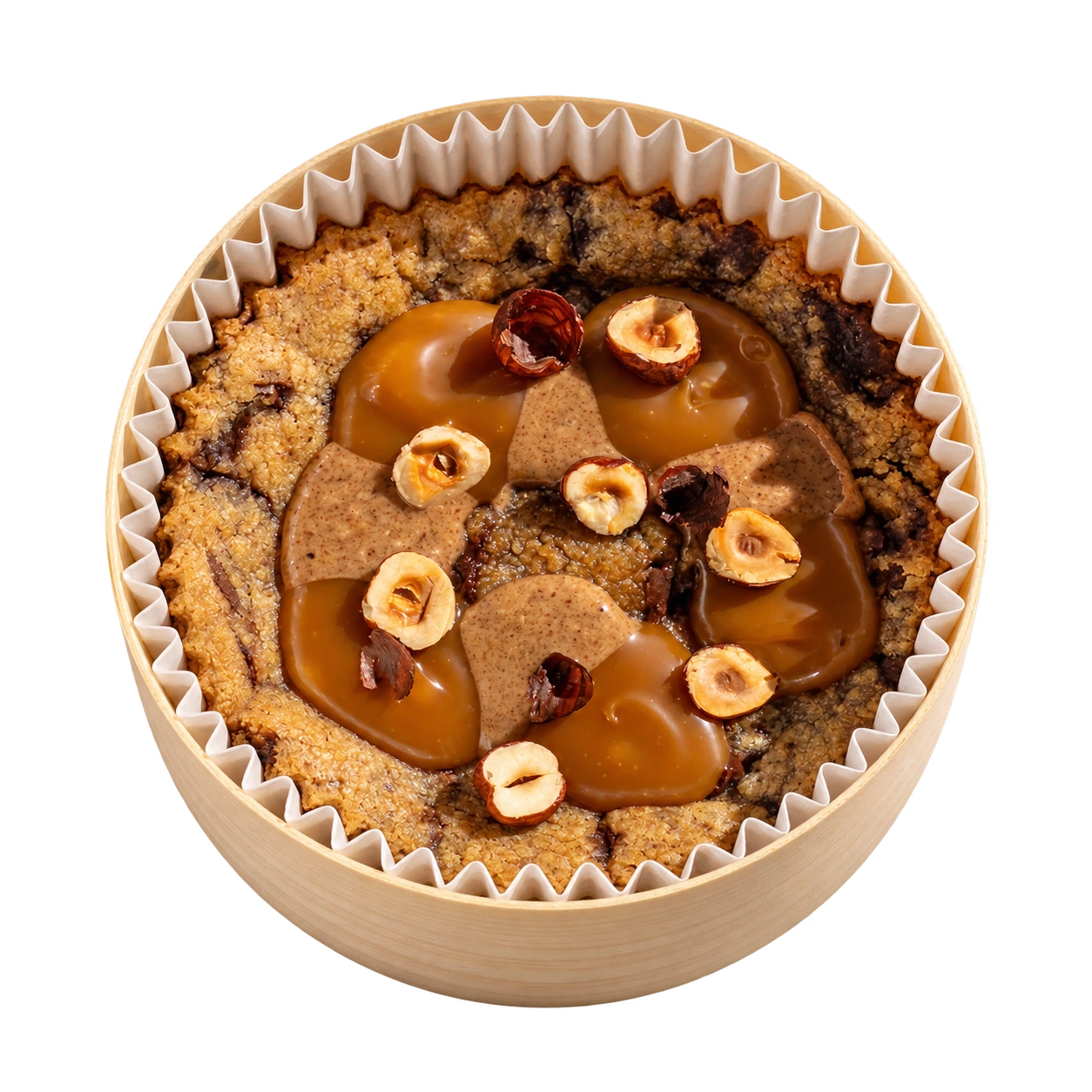 Bowlkie Noisette Caramel et son topping gourmand