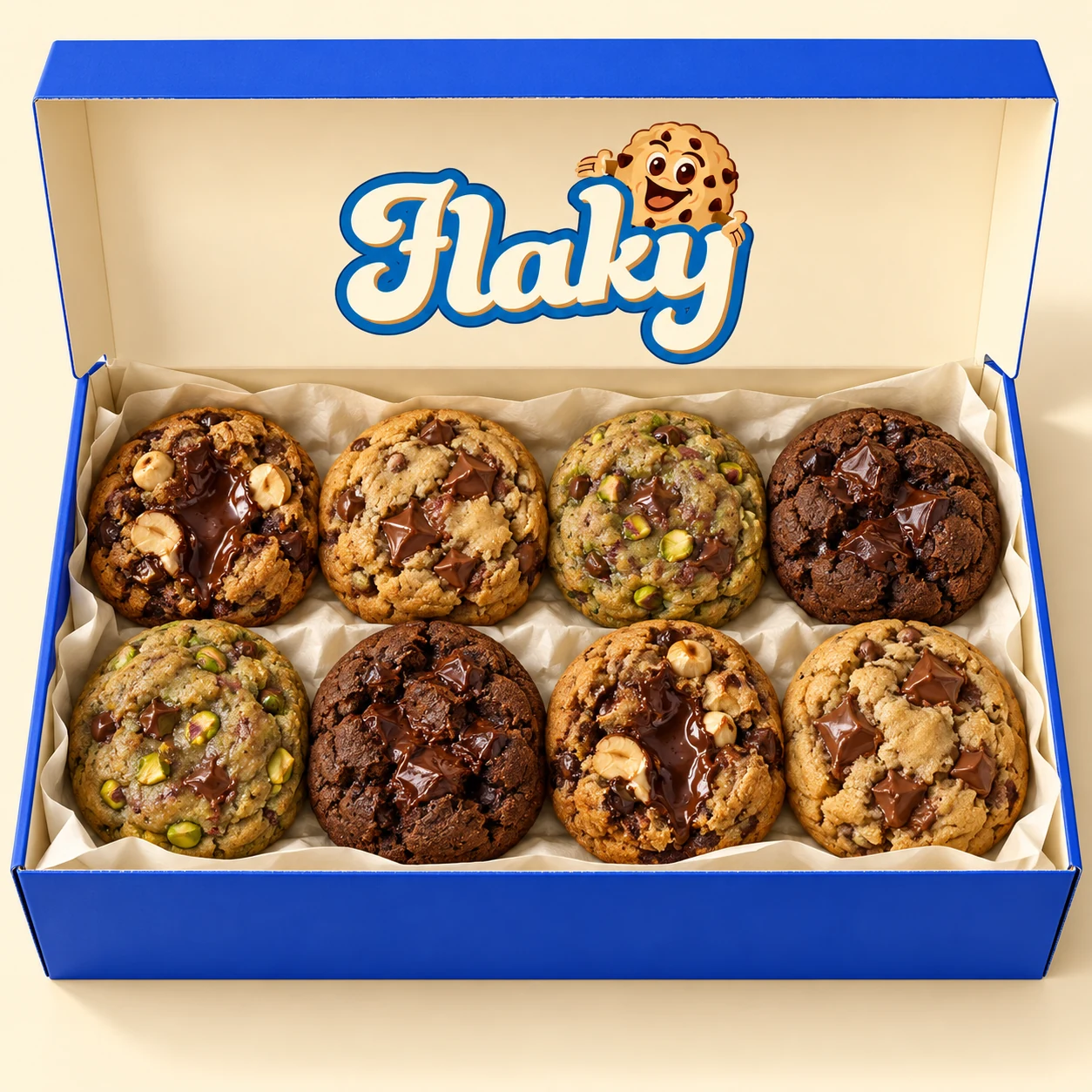 Proposition visuelle de la Box Gourmande Flaky